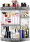 MISERWE Makeup Organizer 360 Degree Rotating 7 Adjustable Layers Large Capacity Cosmetic Organizer Transparent Make Up Organizers and Storage by MISERWE