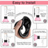 Universal Hair Diffuser for Blow Dryer, Adaptable Attachment for Nozzles 1.7 to 2.2 inch Diameter (Pink)