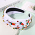 NVENF Easter Headband for Women, Beaded Rabbit Bunny Headband, Happy Easter Hair Accessories