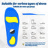 Tasege (Foot:8.7-9.4IN/Insole 9.2-9.8IN/M's 5-M's6/W's 6.5W's 7.5) Insoles for airtag Kids, Kids air-tag Shoe Insert