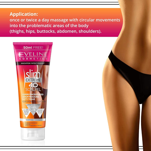 Slim Extreme 4D Scalpel Super Concentrated Serum for Reducing Fatty Tissue