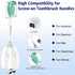 Toptheway Replacement Brush Heads for Sonicare E-Series Essence Xtreme Elite Advance, 6 Pack