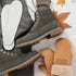 Wool Shoe Inserts - Universal for Winter & Summer - Ultra Thin Sheepskin Insoles for Women and Men