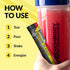 BODi Energize Pre Workout Powder, Beta-Alanine, Quercetin & Low-Dose Caffeine Formula for Enhanced Energy & Focus,