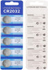 Yukrilt CR2032 2032 3v (20-Pack) Batteries Lithium Coin & Button Cell Battery, Long-Lasting & High Capacity