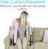 Vive Stand Assist - Mobility Standing Aid Rail for Couch, Chair - Assistance Handle for Patients, Elderly, Seniors
