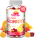 Probiotic Gummies Sugar Free - 5 Billion CFU - 90 Gummy Probiotics for Women, Kids, and Men