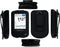 Fitted Leather Case with Screen Protector for Freestyle Libre, Libre 2, 14 Day, HD - Includes Carabiner & Lanyard