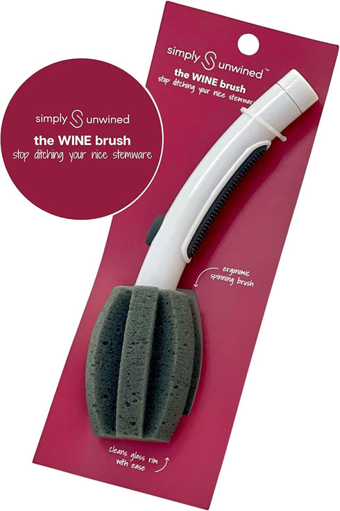 Replacement Sponge Head for The WINE Brush, 2 Count