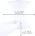 PLASTICPRO 128 Ounce Square Disposable Serving Bowls, Extra Large Plastic Elegant White Pack of 4 for Party Snack