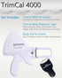 Sequoia Fitness Trimcal 4000 Body Fat Caliper with Body Measure Tape & Fat% Chart (White & Black)