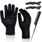IKOCO Heat Proof Medium Glove Mitts - 2Pcs for Hair Styling with Flat Iron, Curling Wand, and Hot-Air Brushes