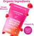 Pink Stork Morning Sickness Sweets, Organic Raspberry Ginger Candy with Vitamin B6 - 30 Wrapped Drops