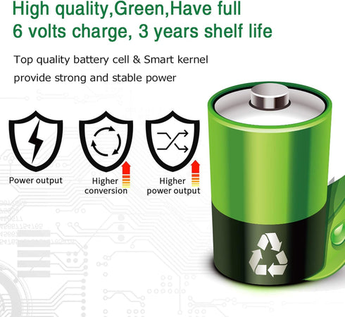 LiCB 10 Pack 4LR44 6V Battery PX28A 476A A544 K28A L1325