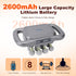 nektron 16-Head 9 9 Settings Massage Gun for Muscle Massage, Featuring Modes & Speed for Neck, Shoulders, Buttocks
