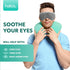 Microwave Activated Warm Eye Compress – Dry Eye Therapy Mask for Blepharitis & Stye Treatment, Moist Heat for Eyes