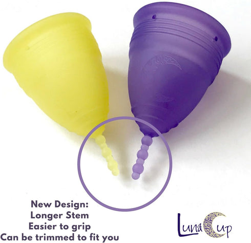 Luna Cup (1 Luna Menstrual Cup Kit Large Yellow)