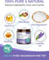 Magnesium Cream - Natural Magnesium Lotion - Body Butter with Shea Butter & Coconut Oil - Fast-Absorbing, Lightweight