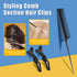 IKOCO Heat Proof Medium Glove Mitts - 2Pcs for Hair Styling with Flat Iron, Curling Wand, and Hot-Air Brushes