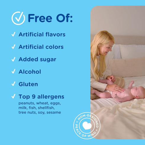 Mommy's Immune 400IU 0.34 Oz (30 Bliss Baby Probiotics + Vitamin D Drops, Supports Digestive Health & Function*