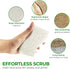 24 Pack Natural Kitchen Sponge - Biodegradable Compostable Cellulose and Coconut Scrubber Sponges for Dishes