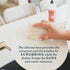 Esembly GoTwo Sudser Set, Dishwashing Kitchen Scrubber and Cleaning Sponge, Long Lasting Silicone Base with Compostable