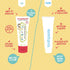 Jack N' Jill Natural Toothpaste - Safe if Swallowed, 40% Xylitol, Fluoride Free, Organic Fruit Flavor, 1.76 oz (Pack of