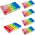 Quaocens 6 Pack Pill Organizer Monthly Weekly Pill Organizer 4 Times a Day