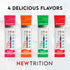 Hydration Powder Packets - Naturally Flavored Electrolyte Powder with Vitamins C & D, Strawberry