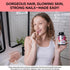 Biotin Gummies for Hair, Skin, and Nail Growth - 10,000mcg Supplement for Women & Men, Natural Gluten Free, 90 Count