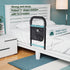 tomreky 300lbs Bed Rails for Elderly Adults Assist Safety with Motion Light for Seniors Hand Bar Grab with Storage