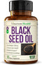 Black Seed Oil Capsules | Cold Pressed 1500mg for Joints, Immune Support & Antioxidants, 90 Caps