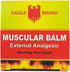 Eagle Brand Muscular Balm, External Analgesic for Warming Pain Relief, 0.7oz x 3, Pack of 3