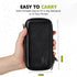 OZCHIN Smell Proof Bag with 4 Tubes, Odor Proof Carbon Lined Pipe Pouch, King Size Medicine Locking Storage Container