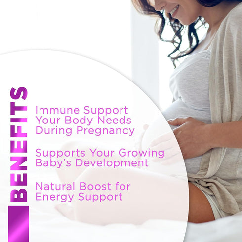 Prenatal Gummy Vitamins for Women - 120 Gummies, Prenatal Multivitamin with Folic Acid, Vitamin A, C, D3, B12 & B6
