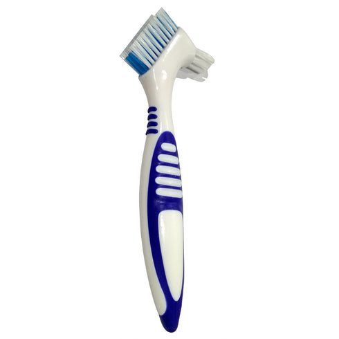 Gus Craft 2-Pack Denture Cleaning Brush Set, Premium Hygiene Cleaner with Multi-Layered Bristles