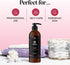 Calming Massage Oil for Home Spa, Full Body Massage Oil for Sore Muscles, Sweet Almond & Lavender Oil