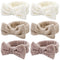 WHAVEL 6 Pack Spa Headband - Microfiber Makeup Headbands for Washing Face, Fluffy Hair Band for Skincare