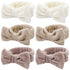 WHAVEL 6 Pack Spa Headband - Microfiber Makeup Headbands for Washing Face, Fluffy Hair Band for Skincare