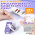 NXJ INFILILA 2PCS Professional Brush On Nail Glue, Strong Adhesive for Acrylic Nails, 7ML/0.23OZ