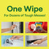 Pack 3, 100% 70 Seventh Generation Multi Surface Wipes, of for all purpose cleaning, lemon zest scent with essential