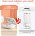 mUGLE Portable Ultrasonic Contact Lens Cleaner with USB Charger - Fit Disposable Soft, Colored & RGP Lenses - Travel