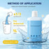 VILLAPOOL 1L (33.8 oz) Floor Cleaning Solution Compatible with Roborock Robot Vacuums with Mopping and Wet Dry Vacuum