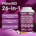 26-in-1 Nitric Oxide Supplement with Coq 10, Organic Beet Root, Olive Leaf Extract, Garlic & 2103mg per Serving