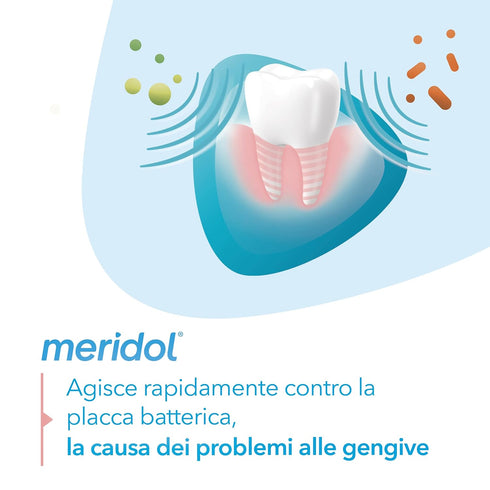 Meridol Pack (2 75 ml) GENCIVES IRRITEES Dentifrice Double x