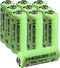 Zsolarigt 10 Pcs NIMH 2/3AAA 1.2V 600mAh Rechargeable Solar Batteries,2/3 AAA Batteries Rechargeable