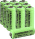 Zsolarigt 10 Pcs NIMH 2/3AAA 1.2V 600mAh Rechargeable Solar Batteries,2/3 AAA Batteries Rechargeable