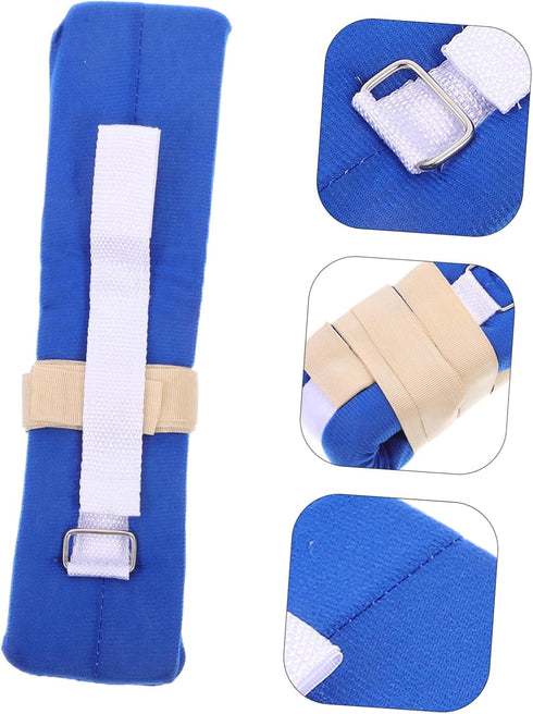 Ipetboom Thickening Medical Sponge for Hands Feet Arm and Leg Constraints Band Quick for Patients Reusable and Easy