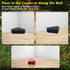 Mouse Station with Keys, Black 6 Pack, Key Required Mouse Stations for Indoor & Outdoor Safety