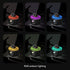 Volcano Therapy Diffuser Humidifier, Small Turret Shaped Essential Oil Diffuser with Automatic Shut Off Function Cool